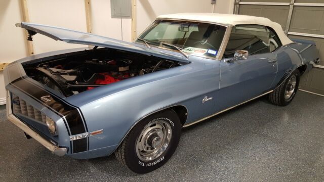 1969 Chevrolet Camaro 327 Convertible, Base Trim