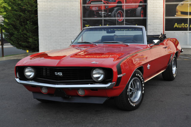 1969 Chevrolet Camaro SS Convertible 4 Speed MUST SELL NO RESERVE !!!