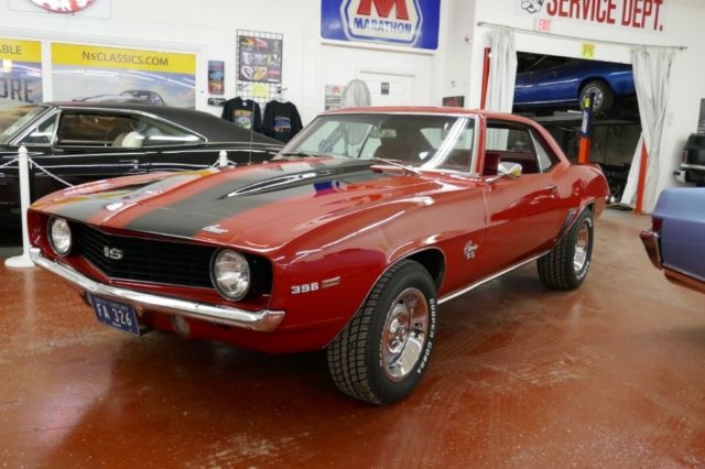 1969 Chevrolet Camaro -TRUE SS396 REAL CODE 72-NUMBERS MATCH-FACTORY 4 S