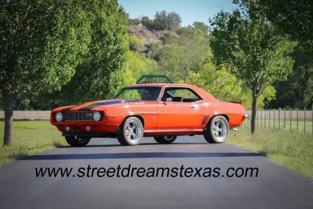 1969 Chevrolet Camaro X77 Z/28, 302 DZ, 4-Speed, 72 72 Hugger Orange