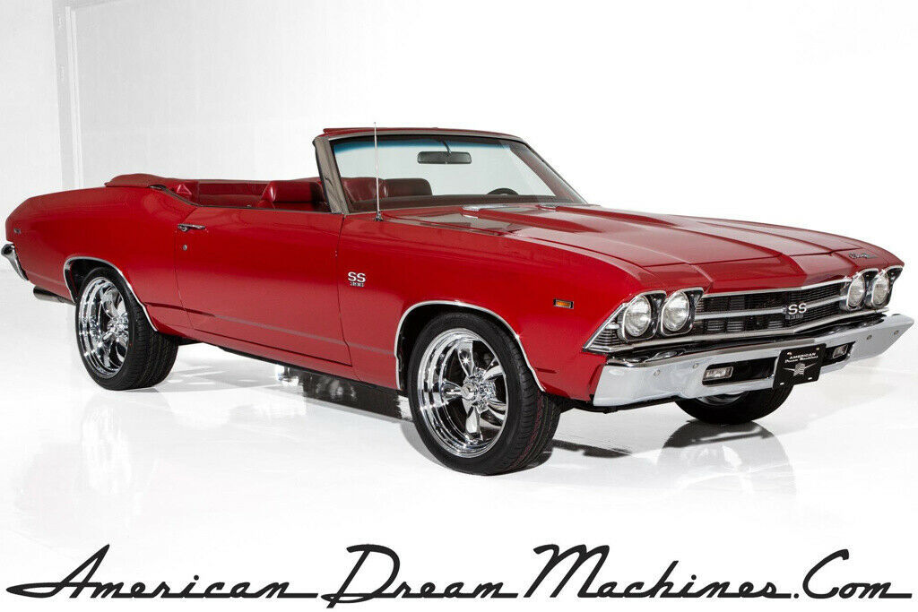 1969 Chevrolet Chevelle Red/Red RamJet 502
