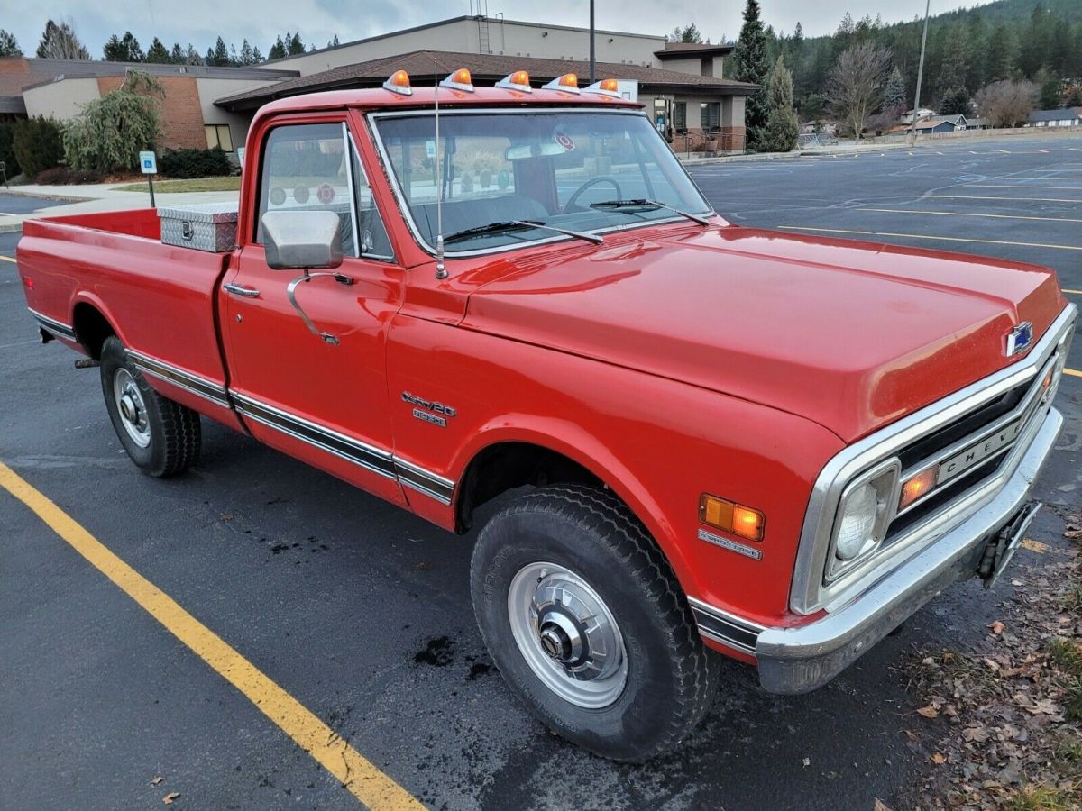 1969 Chevrolet C/K Pickup 2500 K20 4X4 1 OWNER 83K ACTUAL MILES NO RESERVE