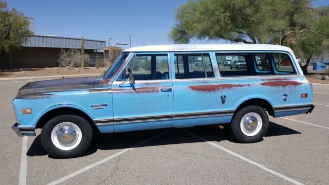 1969 Chevrolet Suburban C20,Survivor w/ bucket seats 67,68,69,70,71,72 ...