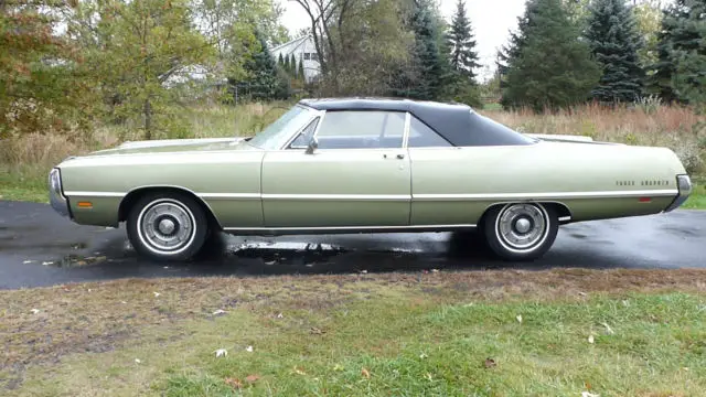 1969 Chrysler 300 Series Bucket Seats