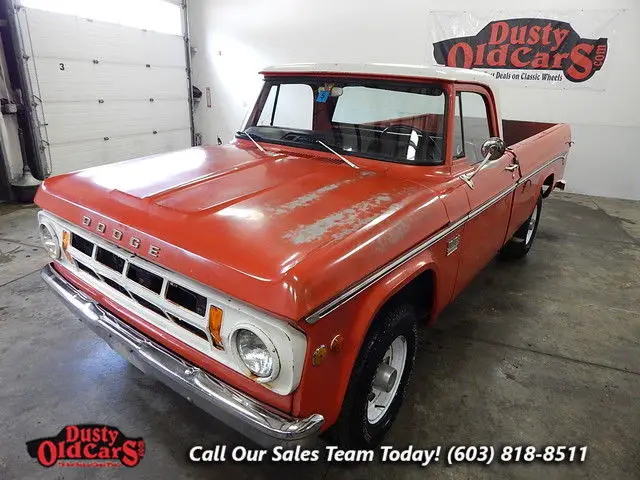 1969 Dodge Other Pickups Runs Drives Brakes Ready for Work