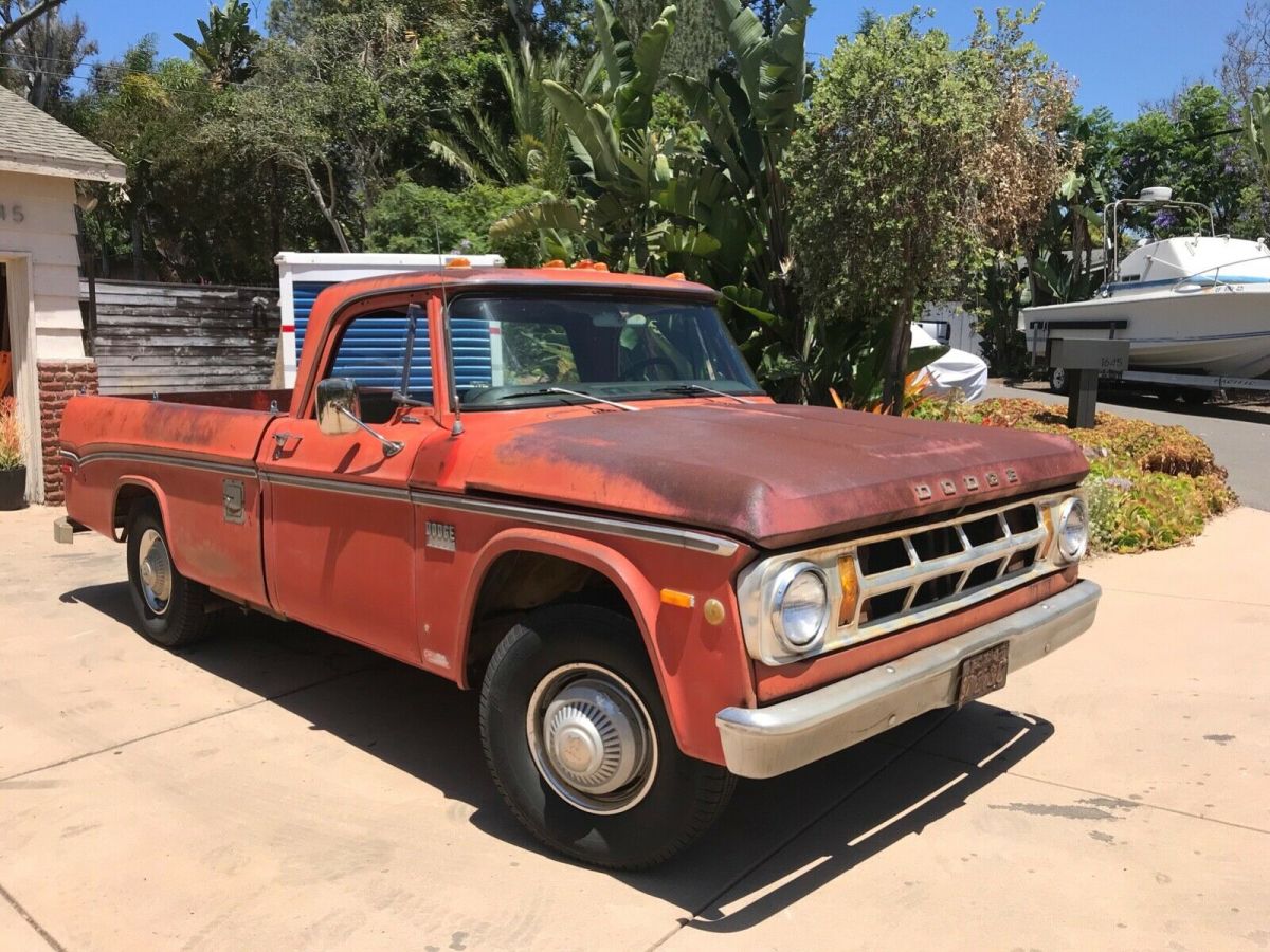 1969 Dodge Other Pickups Camper Special