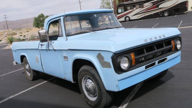 1969 Dodge Other Pickups Camper Special 383 v8 ! 727 Auto ! Great Patina!!!