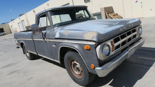 1969 Dodge Other Pickups D200 CAMPER SPECIAL CUSTOM 318 V8!