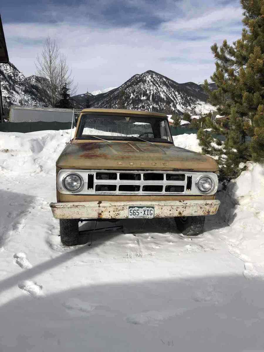 1969 Dodge Power Wagon 4X4 Manual Classic Collector Pickup Truck