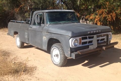 1969 Dodge Power Wagon W100 POWER WAGON