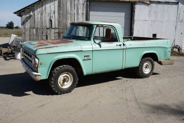 1969 Dodge Power Wagon base