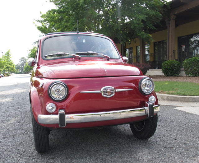 1969 Fiat 500 coupe