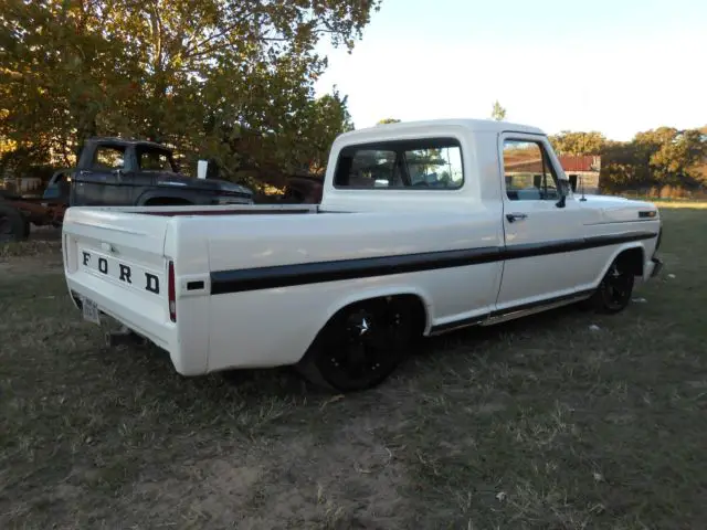 1969 ford f100 shortbed on crown vic frame with air ride for sale ...