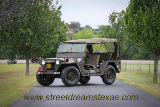 1969 Ford M151 M.U.T.T. Army Jeep restored with radio and accesso