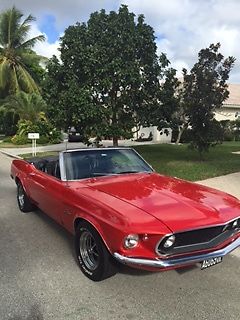 1969 Ford Mustang Base Convertible 2-Door