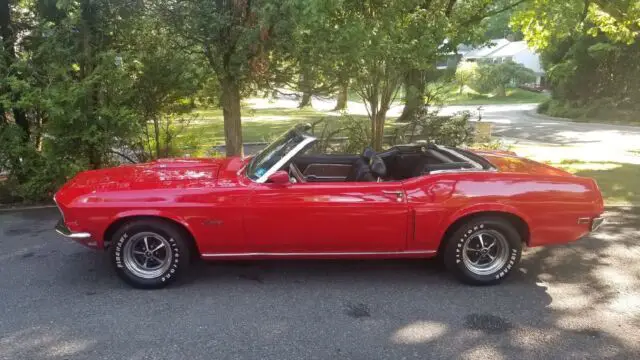 1969 Ford Mustang Red