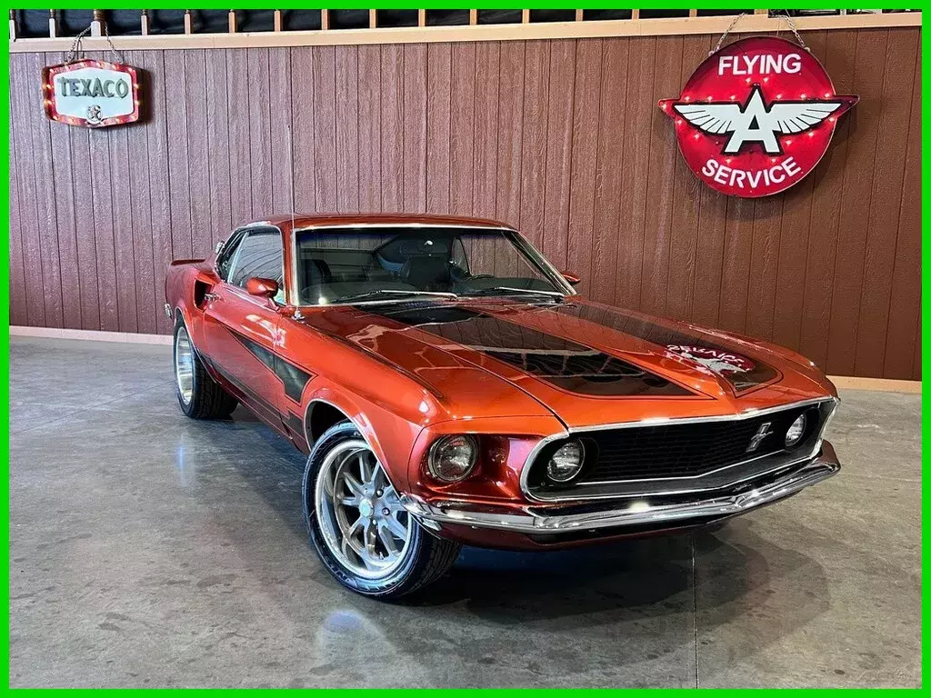 1969 Ford Mustang 69 Mustang with Mach 1 trim 351 Windsor 17/18" wheels