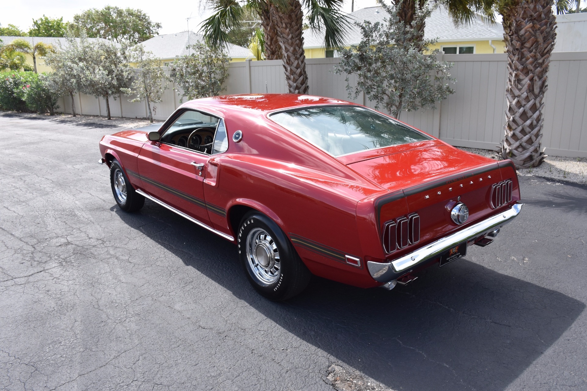 1969 Ford Mustang Mach 1 - 428 Cobra Jet 0 Candy Apple Red Coupe 428C.I ...