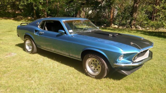 1969 Ford Mustang Mach 1, Amazing Acapulco blue, 351W-4V, FMX,PS, PB ...