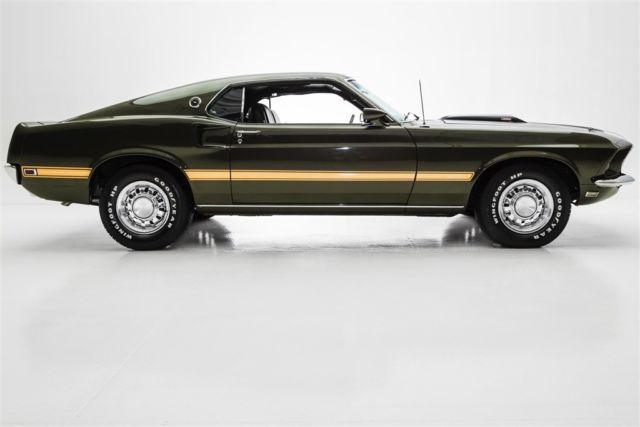 1969 Ford Mustang Mach 1 Dark Jade Green  351 A/C