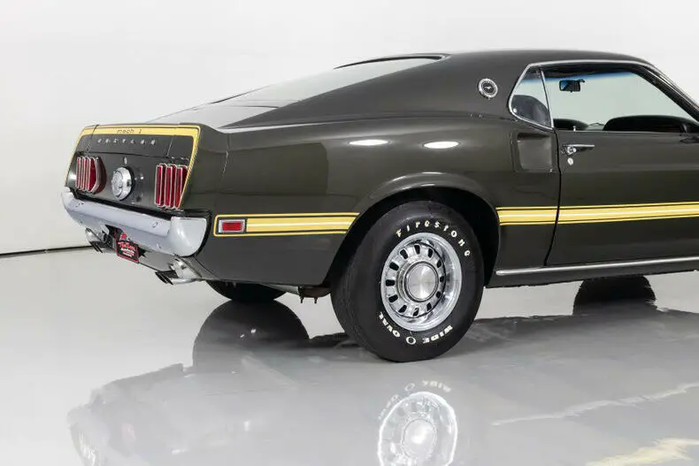 1969 Ford Mustang Mach 1 R-Code Same Owner for 30+ Years Black Jade ...