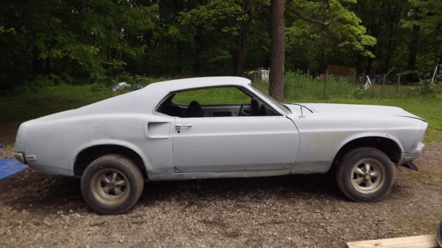 1969 Ford Mustang with mach 1 interior