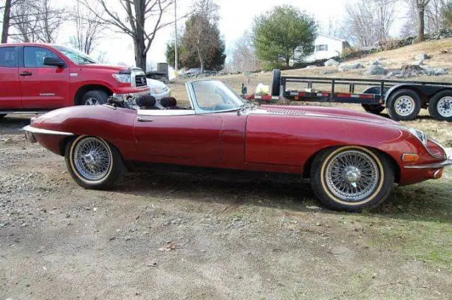 1969 Jaguar E-Type XKE Roadster, Needs Restoration