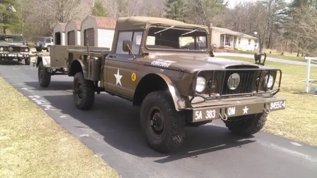 1969 Jeep Kaiser 5/4 Ton , W/M-116A2 Tactical Gen. Trailer Set for sale