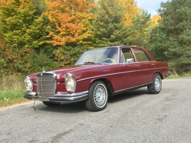 1969 Mercedes-Benz S-Class Chrome & Wood Veneer