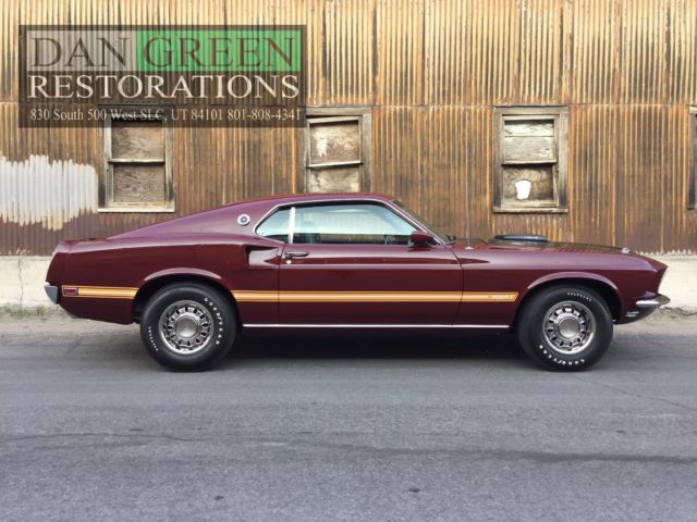 1969 Ford Mustang Mach 1 Fastback Sportsroof