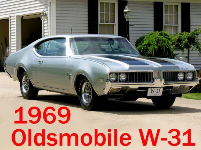 1969 Oldsmobile Cutlass W-31 22K Original Miles