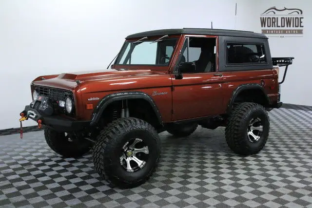 1969 Ford Bronco $100K BUILD FUEL INJECTED AC V8!