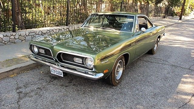 1969 Plymouth Barracuda FORMULA s