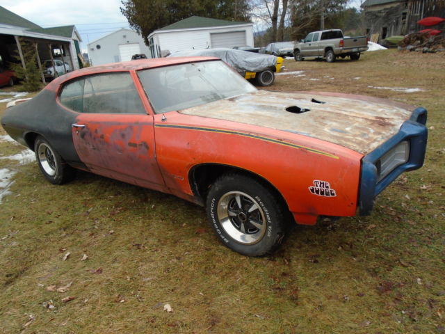 1969 Pontiac GTO, COMPLETE, SOLID BODY, FACTORY 4 SPEED for sale ...