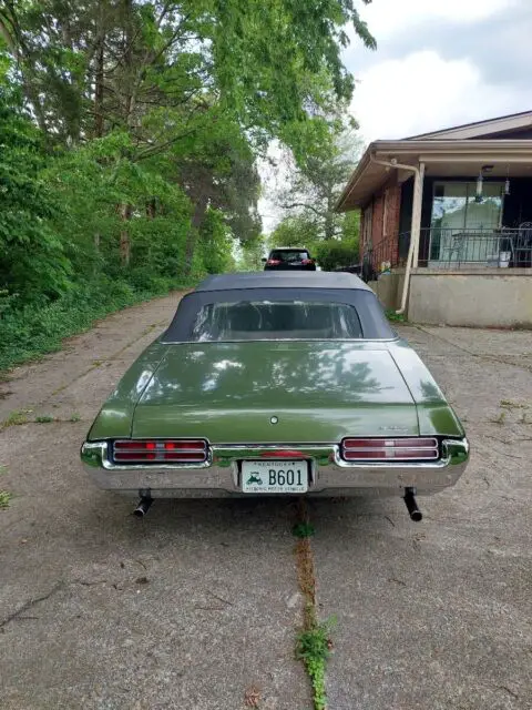 1969 Pontiac GTO Convertible Green RWD Automatic for sale