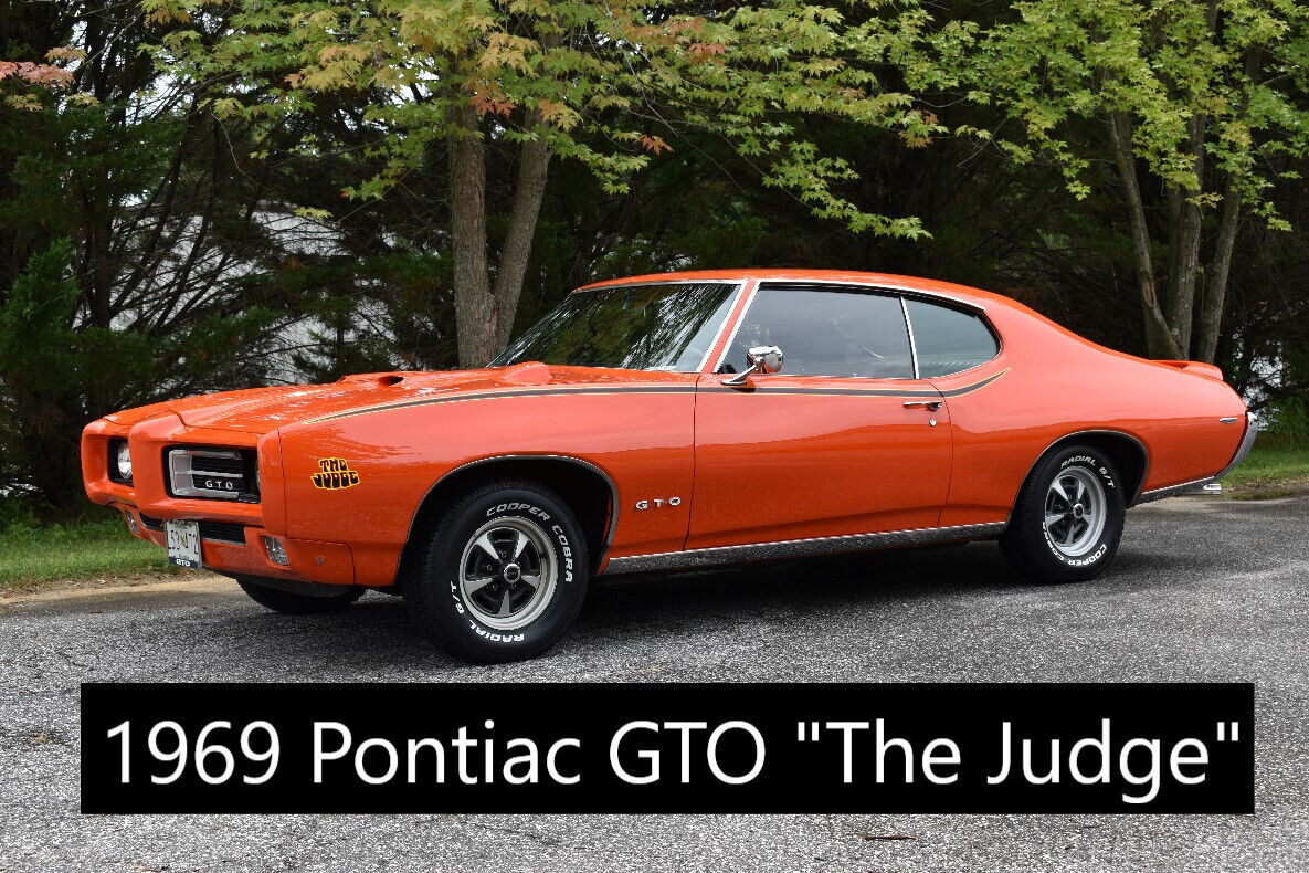 1969 Pontiac GTO The Judge Ram Air III Documented No. Matching