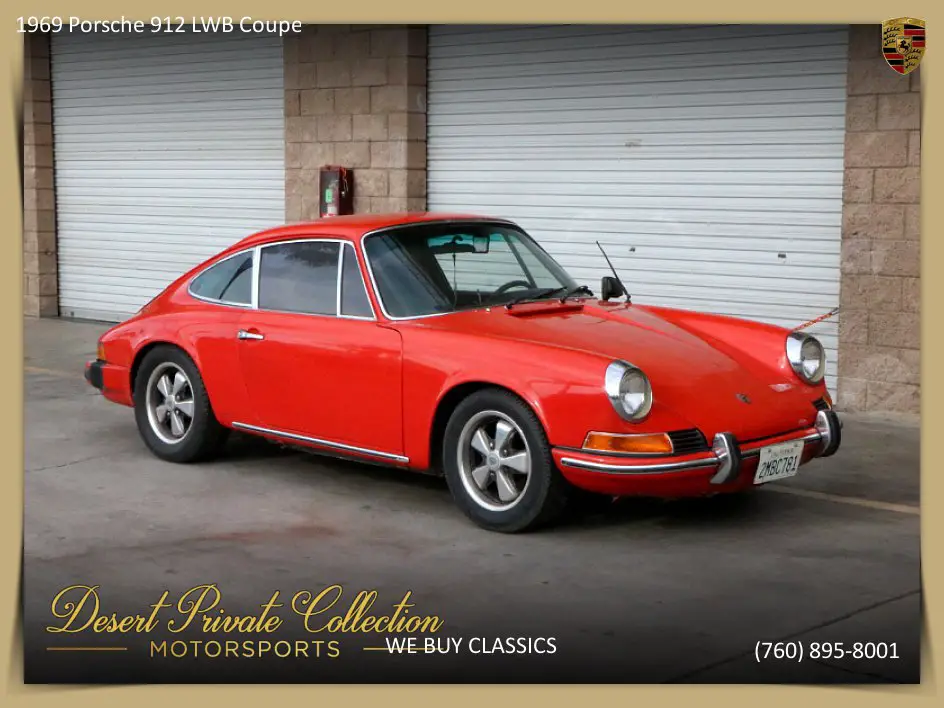 1969 Porsche 912 LWB Coupe