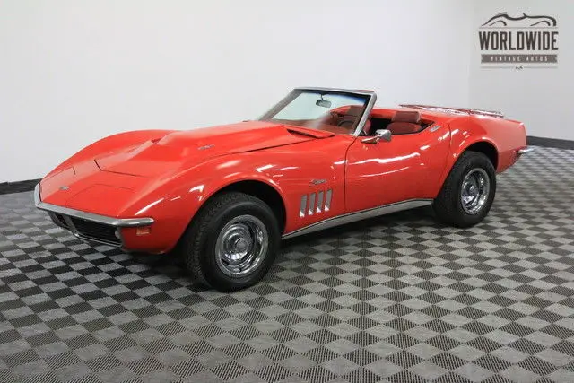 1969 Chevrolet Corvette 4 SPEED MANUAL 454 CONVERTIBLE