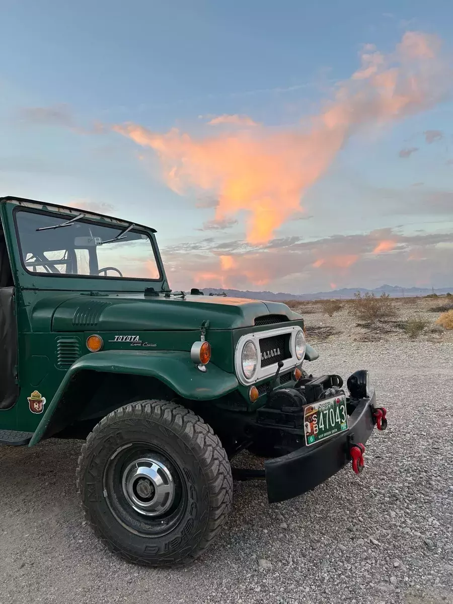 1969 Toyota Land Cruiser 40 Convertible Green 1969 Toyota Land Cruiser 40