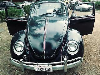 1969 Volkswagen Beetle - Classic Black on Black w/RedMoldings
