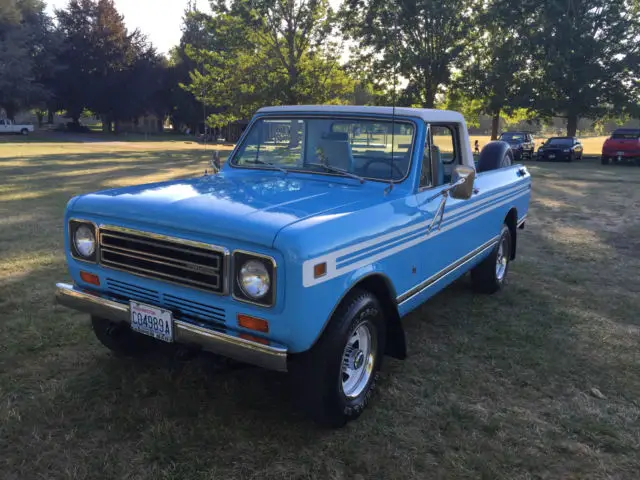 1979 International Harvester Scout 1979 SCOUT   TERRA  4X4  LOW MILES  94.K