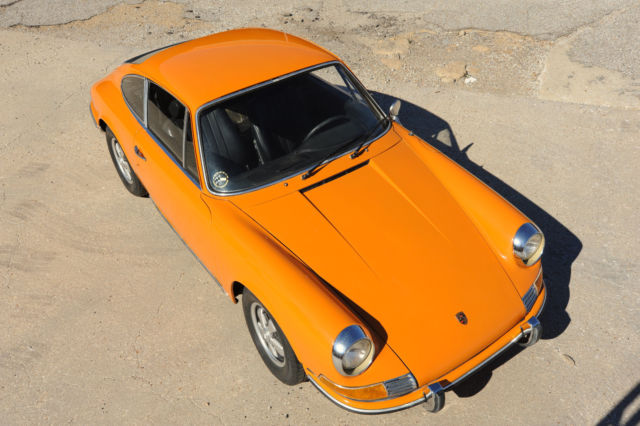 1970 Porsche 911 #1414 signal-orange project