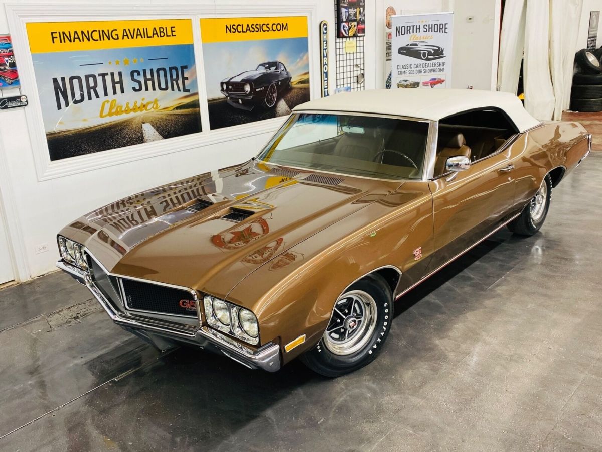 1970 Buick GS - CONVERTIBLE - 455 ENGINE - NUMBERS MATCHING - SE