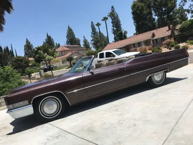 1970 Cadillac DeVille Base Convertible 2-Door