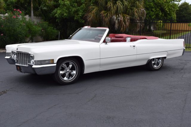 1970 Cadillac DeVille Convertible 472Ci V8 Auto Power Everything!