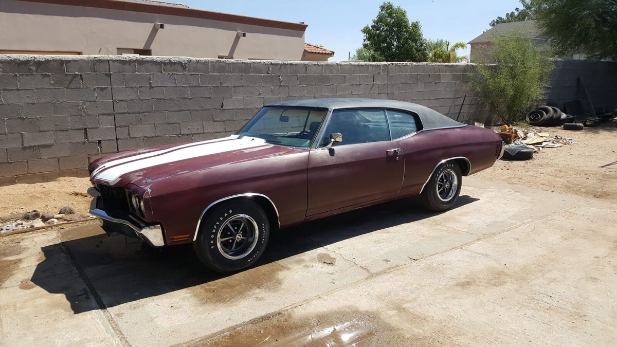 1970 Chevrolet Chevelle SS LS6 454/450 hp Real Deal Solid