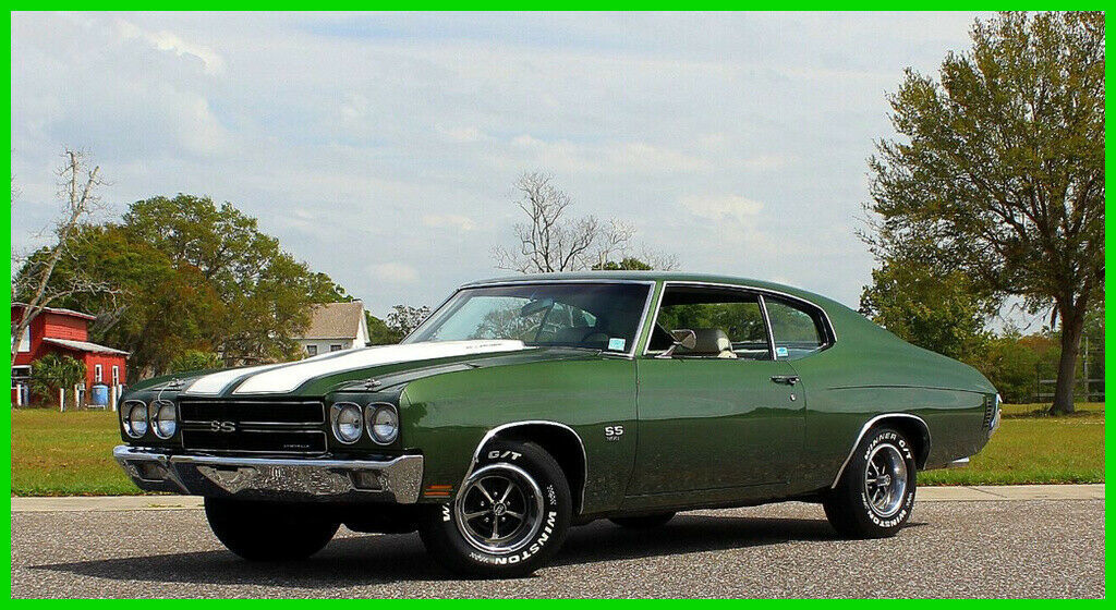 1970 Chevrolet Chevelle 396 V8, A/C, Fuel Injection