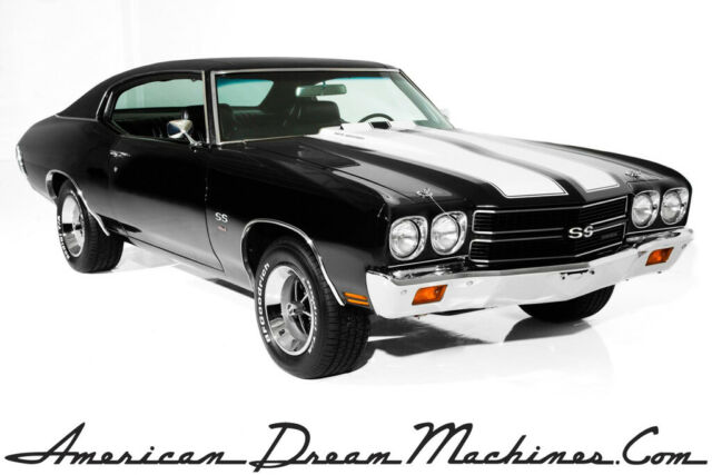 1970 Chevrolet Chevelle Black SS 454 4-Speed