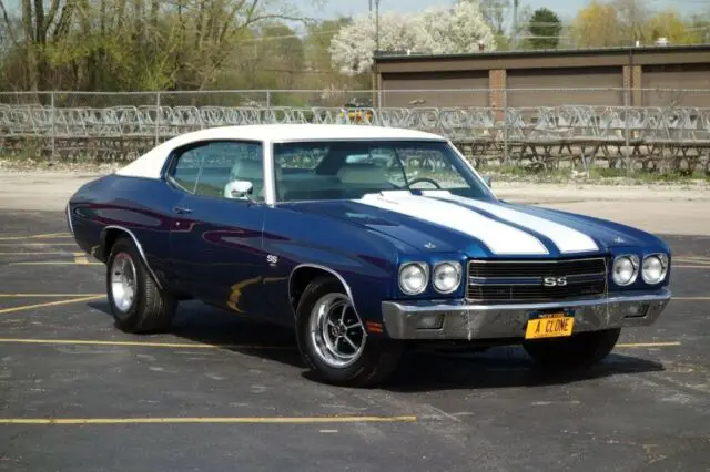 1970 Chevrolet Chevelle -NEW BUILD ONLY 420 MILES-FATHOM BLUE-NEW SS RECRE