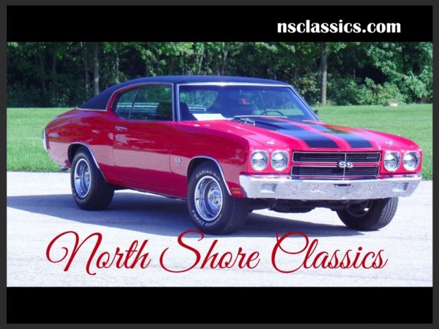 1970 Chevrolet Chevelle -SS 454 BIG-BLOCK-with 4 Speed-FRAME OFF Restored-